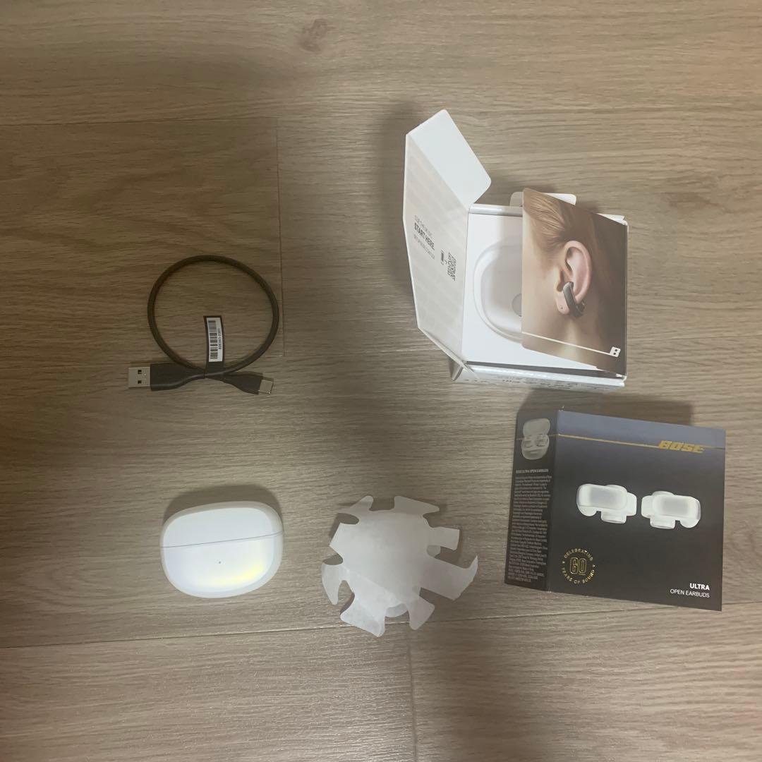 BOSE ULTRA OPEN EARBUDS ULTRAホワイト 本体