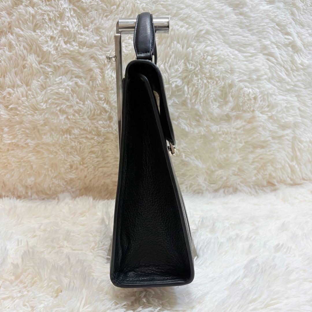 【美品】バーバリー オールレザー ビジネスバッグ 2way ノバチェック A4