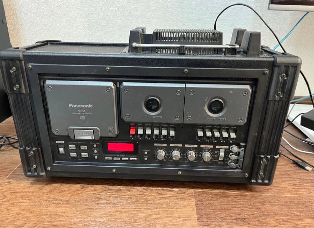 希少・動作品　パナソニック RX-PA7 CDラジカセ RIDDIM VOX