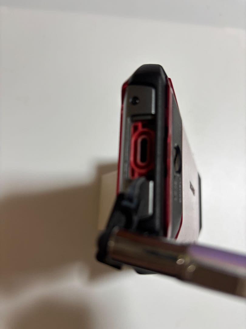 128G KYG01 TORQUE 5G レッド au SIMフリー