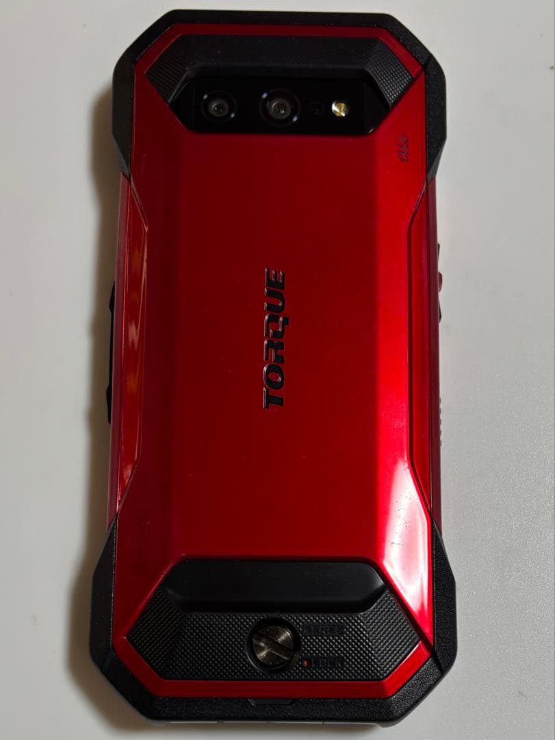 128G KYG01 TORQUE 5G レッド au SIMフリー