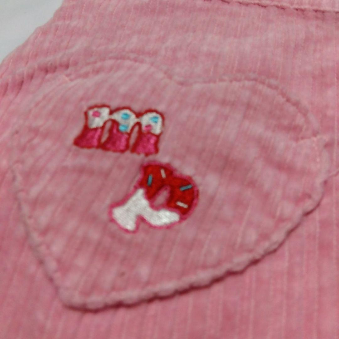 う*]様 mezzo piano ジャンバースカート 90. 120cmピンク