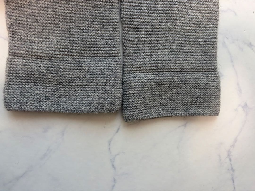 美品　ADIEU TRISTESSE 配色釦ウールカーディガン 日本製