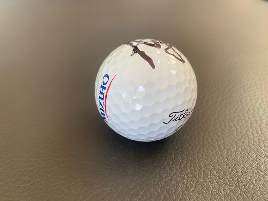 みずほアメリカオープン2023 古江彩佳直筆サイン入りボール　VIPパス