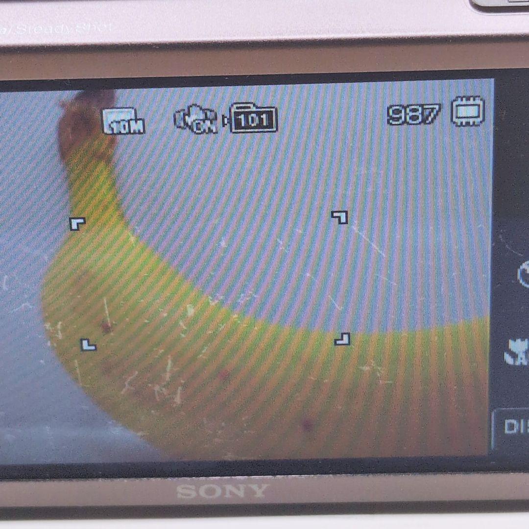 美品 人気色ゴールド SONY DSC-T700 動作品 充電器電池付