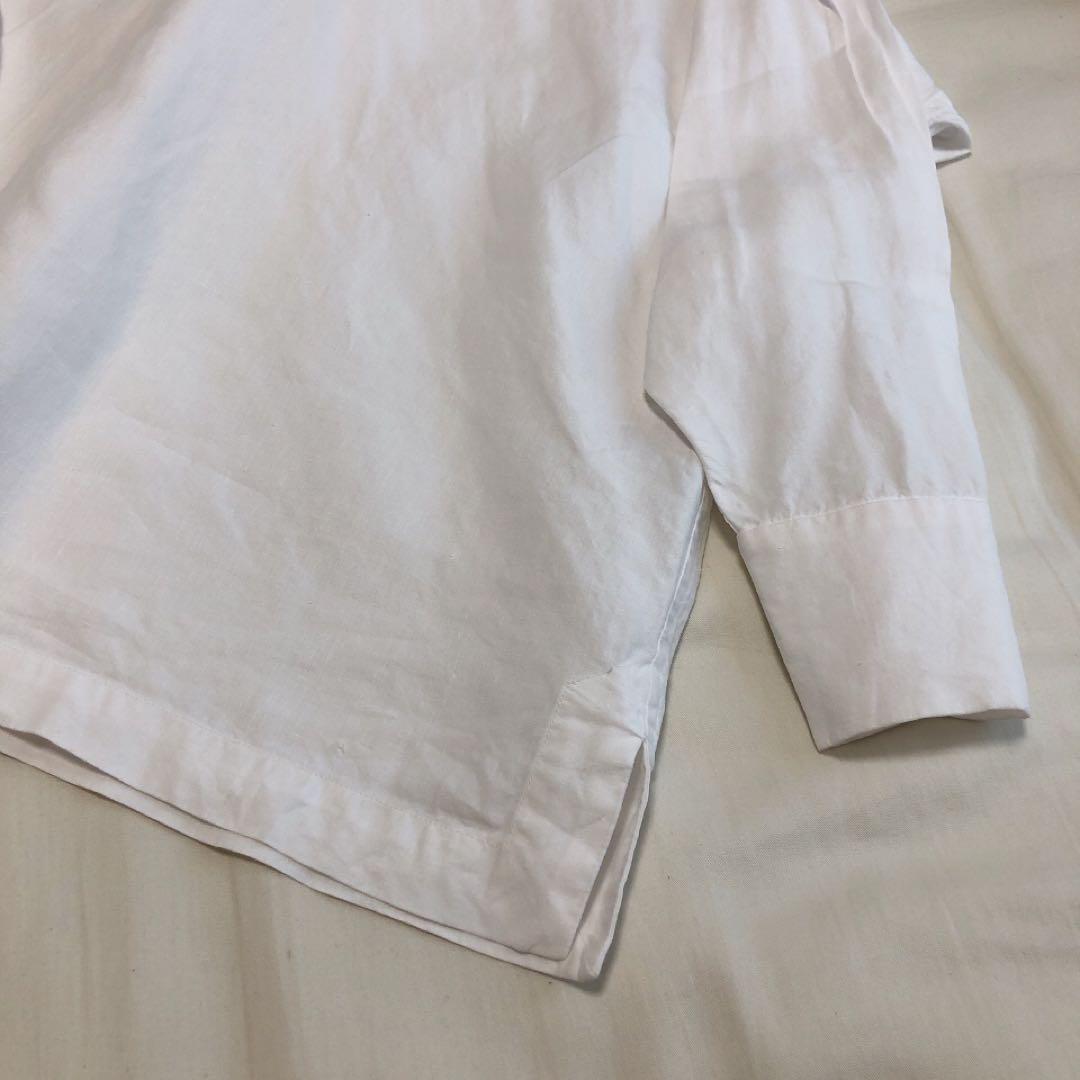 ARTS&SCIENCE★ブラウス★シャツ★ヘンプ100%★ホワイト★サイズ1