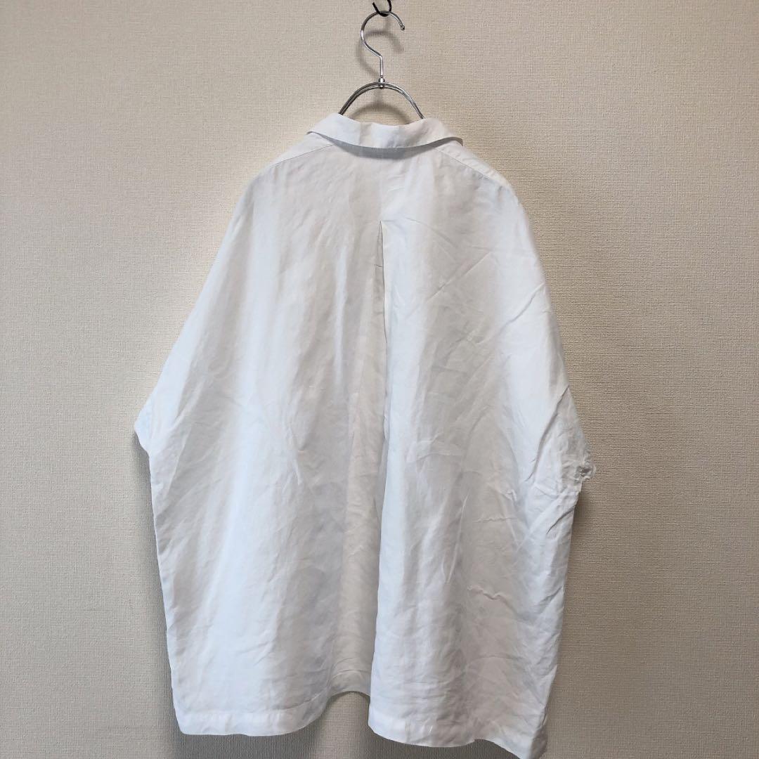ARTS&SCIENCE★ブラウス★シャツ★ヘンプ100%★ホワイト★サイズ1