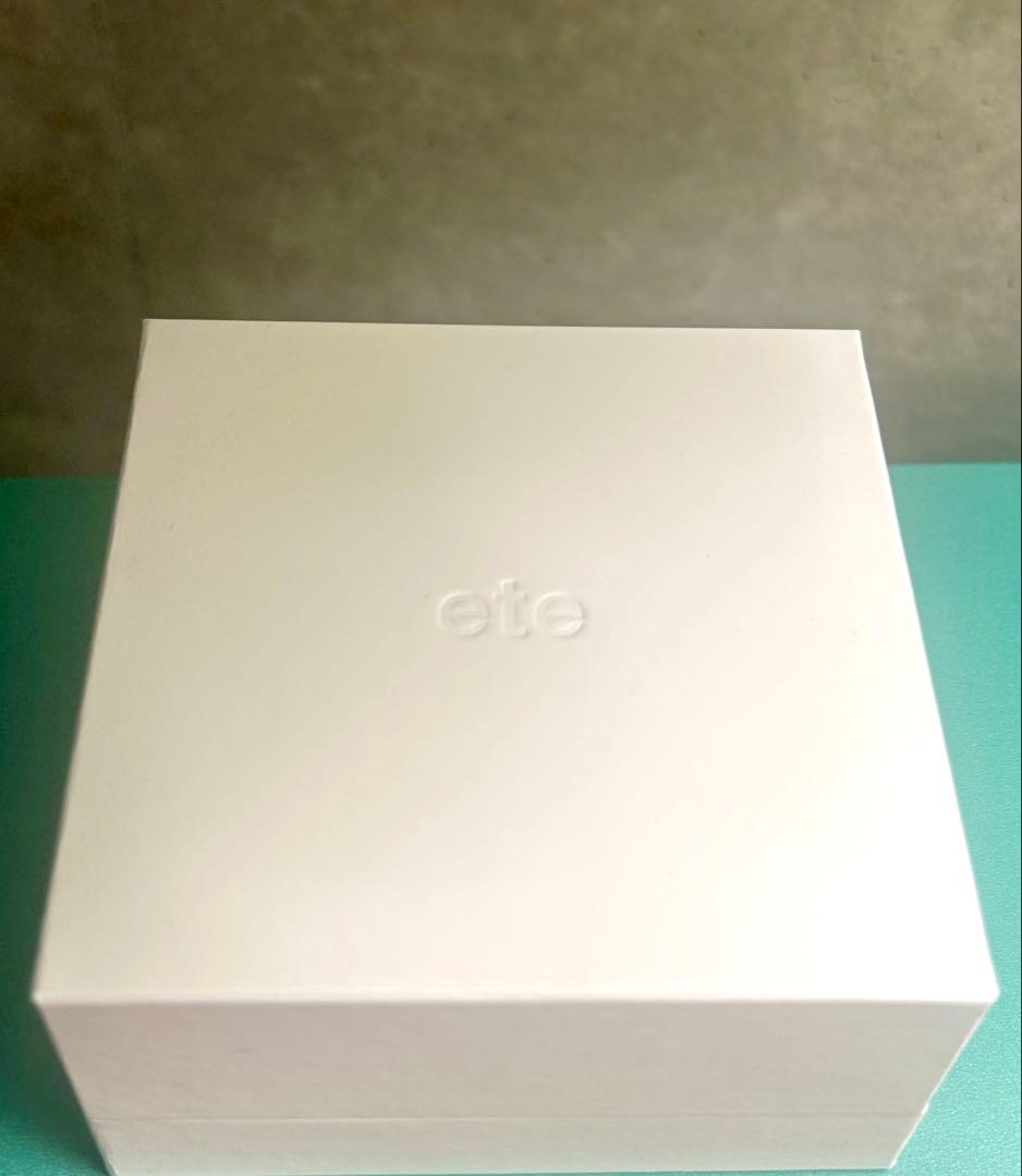 kanon【ete】K18YGダイヤモンド ピアス0.03ct（片耳用）