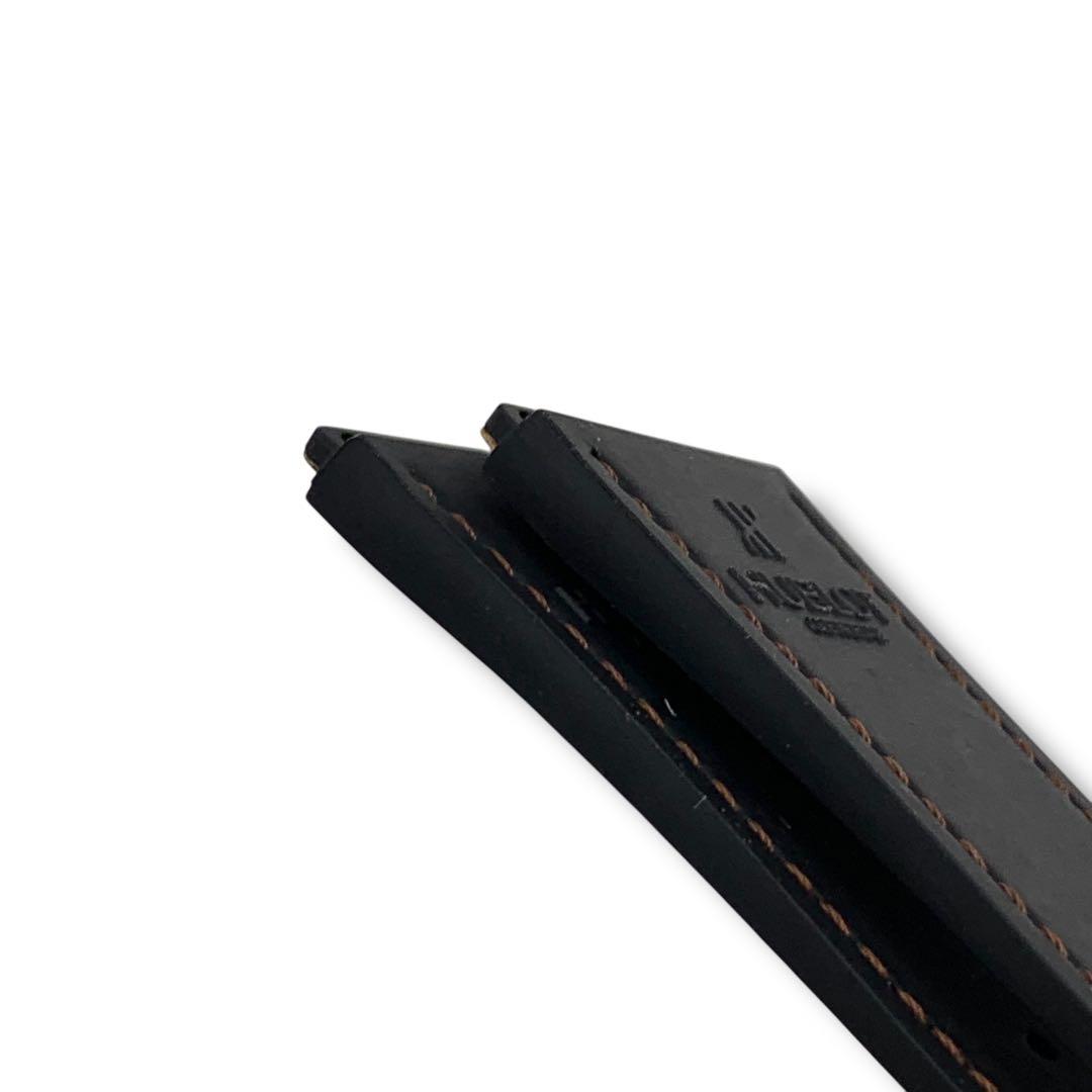 極美品　ウブロ HUBLOT 腕時計パーツ ベルルッティ スクリットレザー