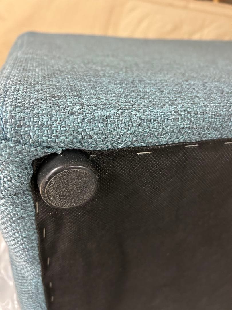 新品　プチソファ　BL コンパクトソファ　東谷　ソファ　ブルー