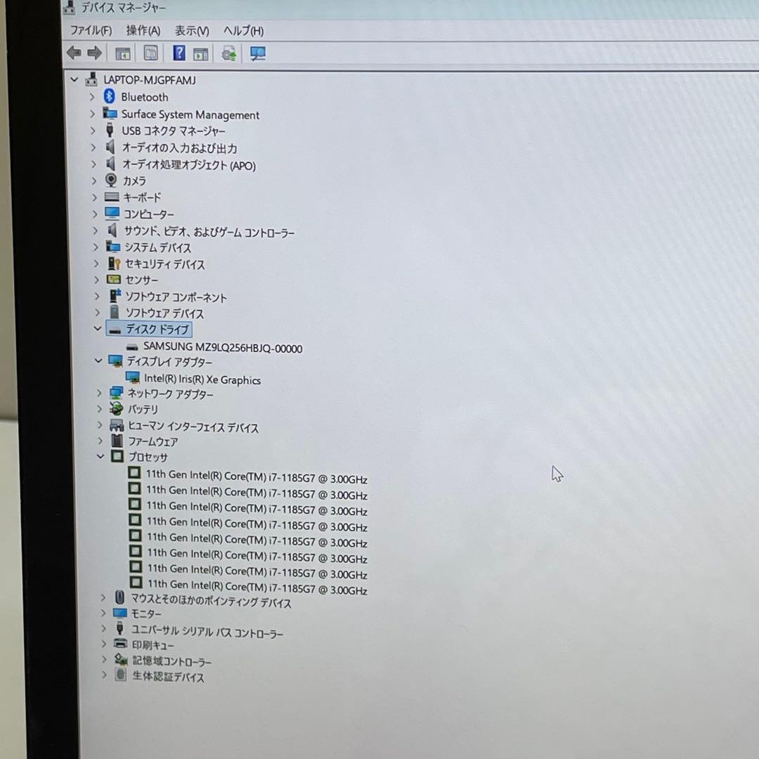 Windowsノート本体 Surface Laptop 4 i7-1185G7 16GB SSD256GB