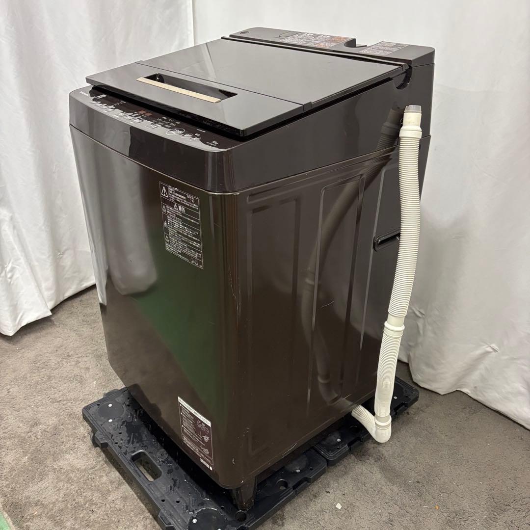152⭕️洗濯機　東芝　10キロ　安い　中古　設置無料　ウルトラファインバブル