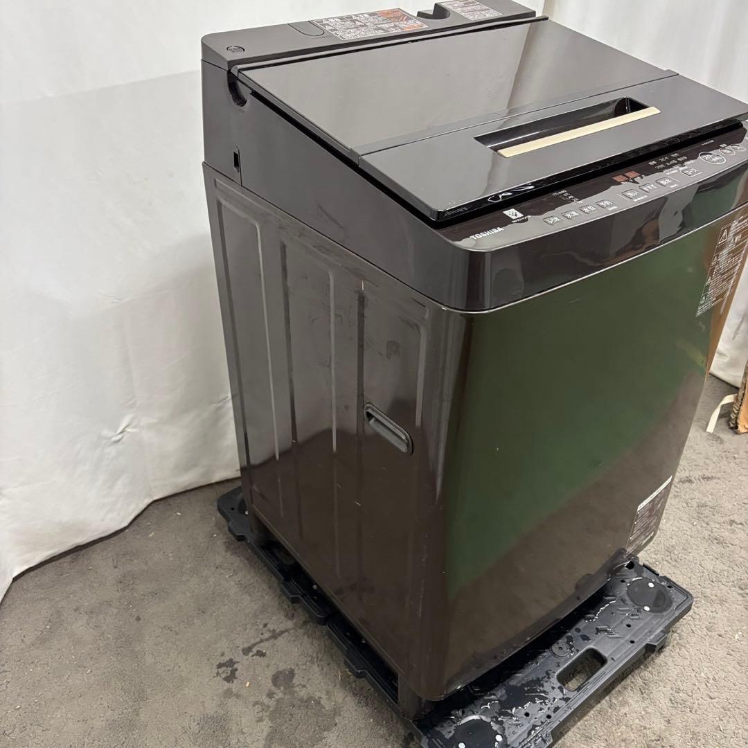 152⭕️洗濯機　東芝　10キロ　安い　中古　設置無料　ウルトラファインバブル
