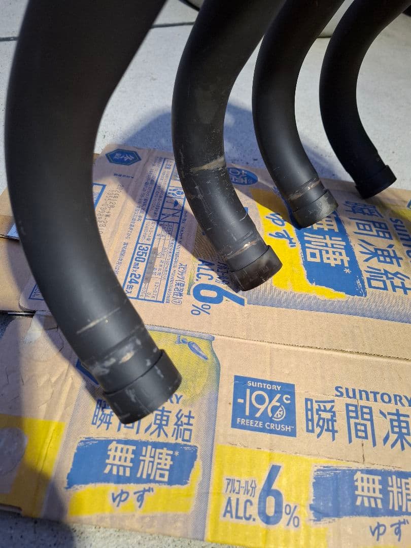 ゼファー750 ネオショートマフラーダウンタイプ