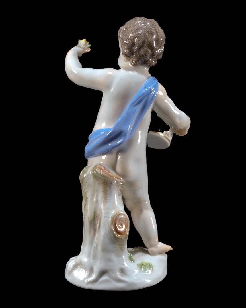 マイセン　人形　四季の寓意シリーズ　春