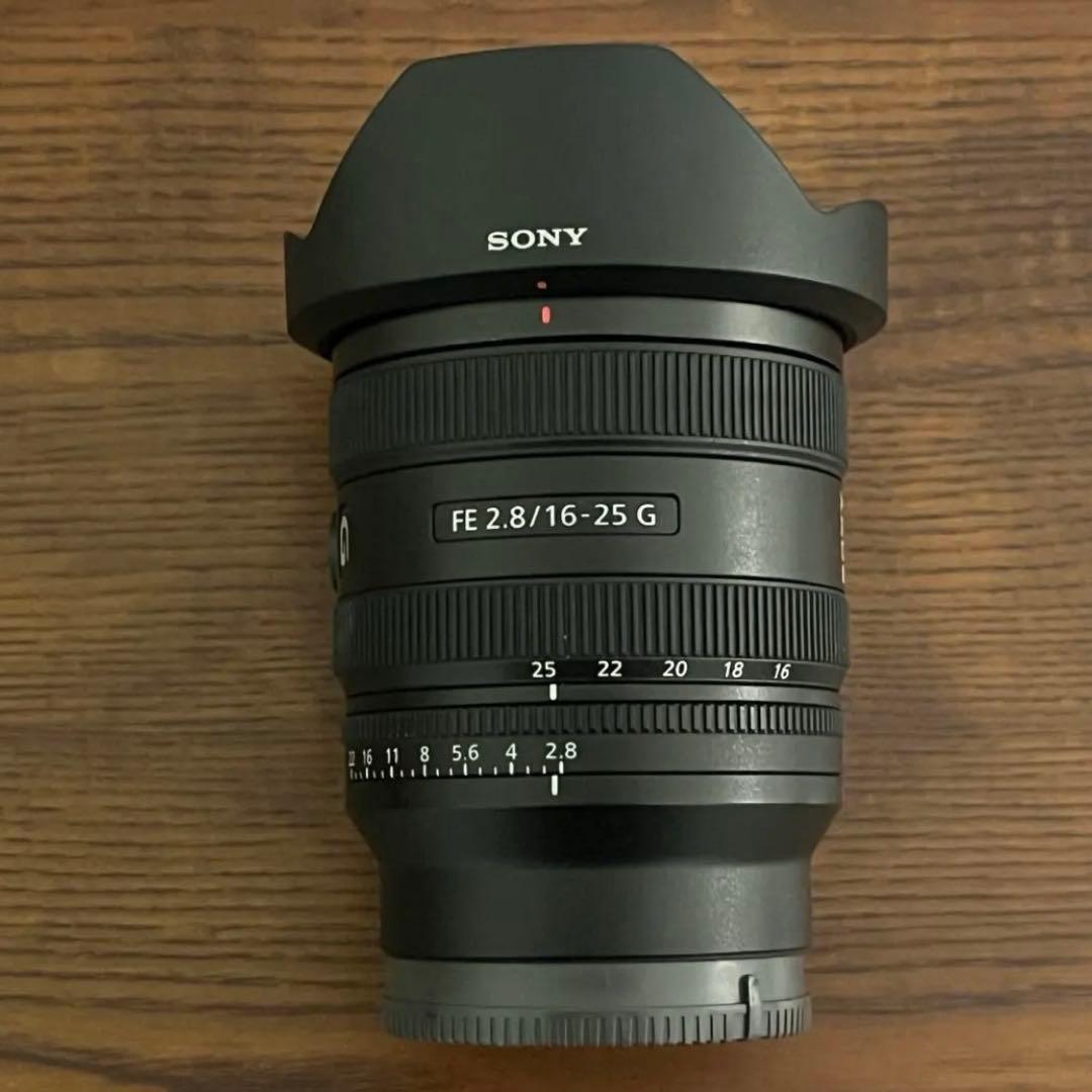 SONY FE 16 -25mm F2.8 G 保護フィルター付