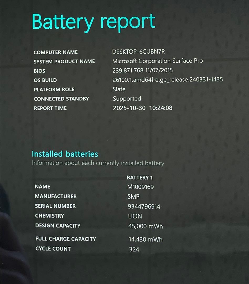 Windowsタブレット本体 Surface Pro5 1807 LTE SSD256GB 8GB #3