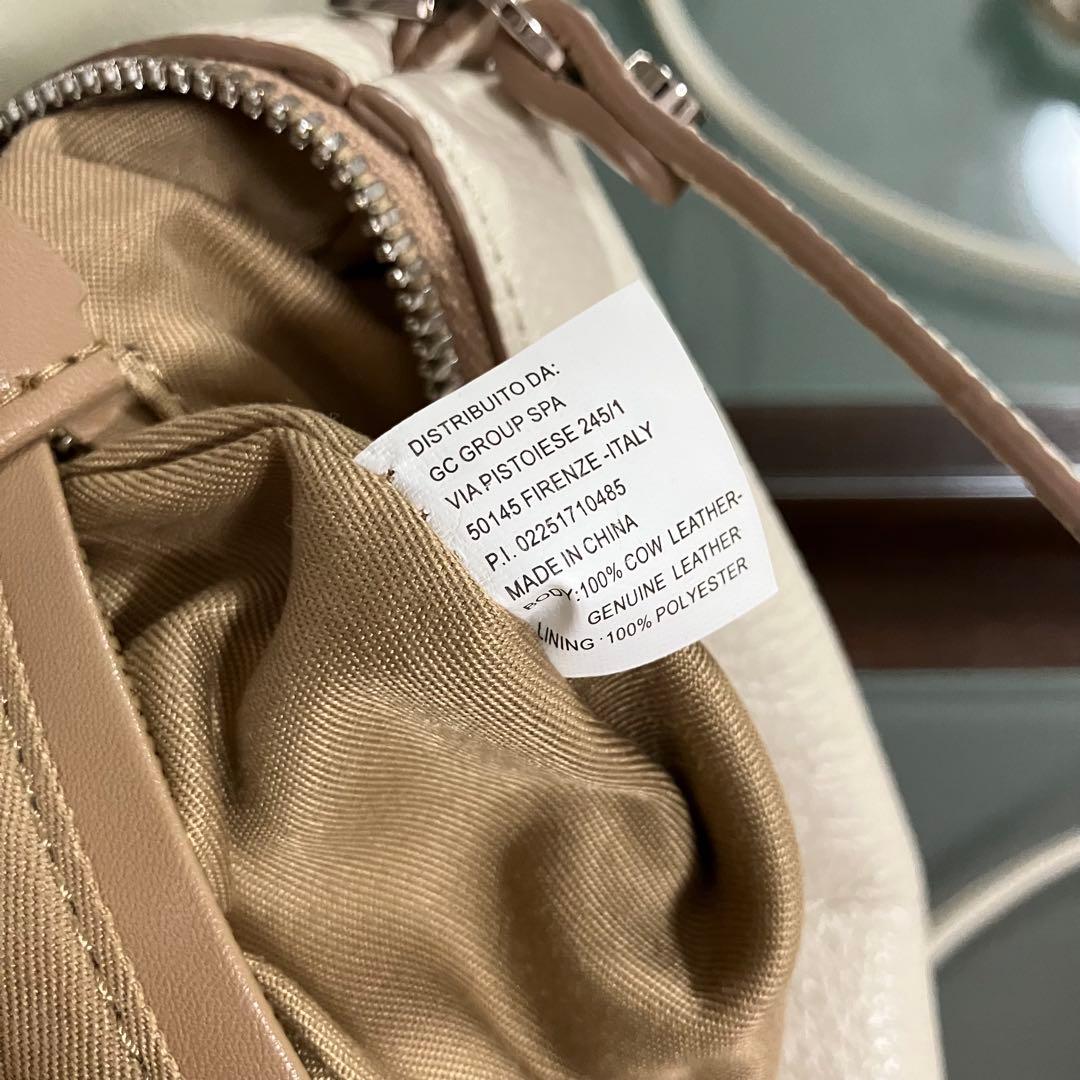 2024.4月購入　ジャンニキアリーニ アリファ M マーブル ショルダーバッグ