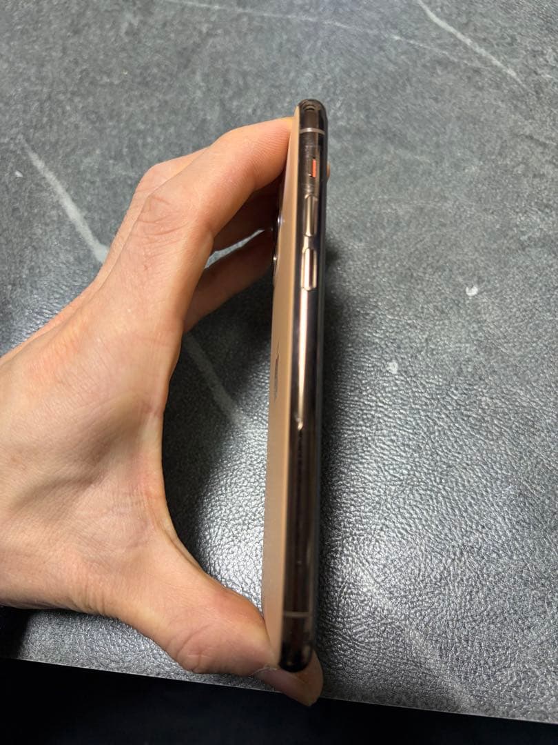 iPhone11pro ゴールド　美品　純正バッテリーライフ　91%