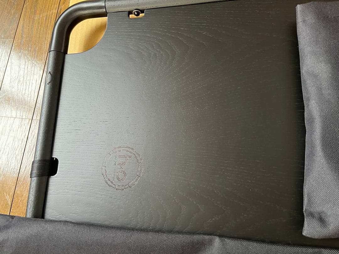 【5月まで】　hxo design モジュラーテーブル Black ソロセット