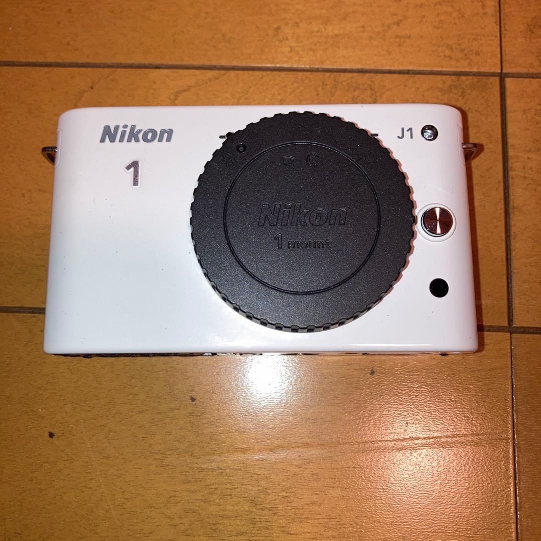 Nikon 1 J1 ミラーレスカメラ レンズセット 　ホワイト
