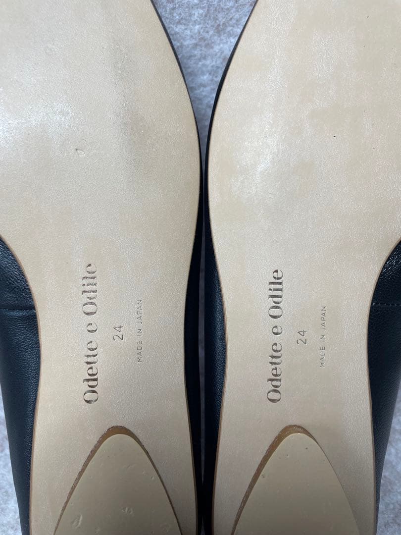 【3756】odette e odile スクエアバレエ FLT10 24cm