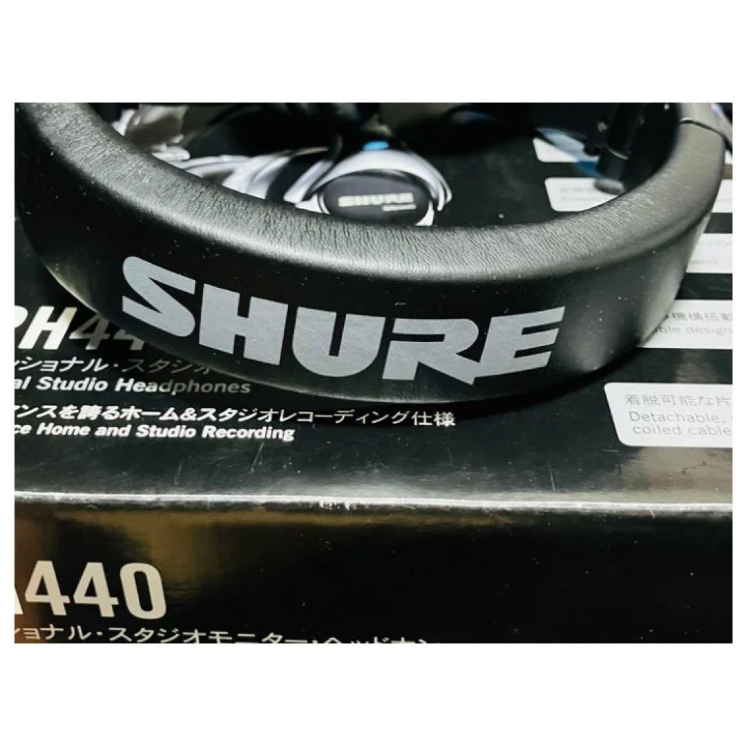 美品　SHURE SRH440 プロフェッショナルスタジオヘッドフォン