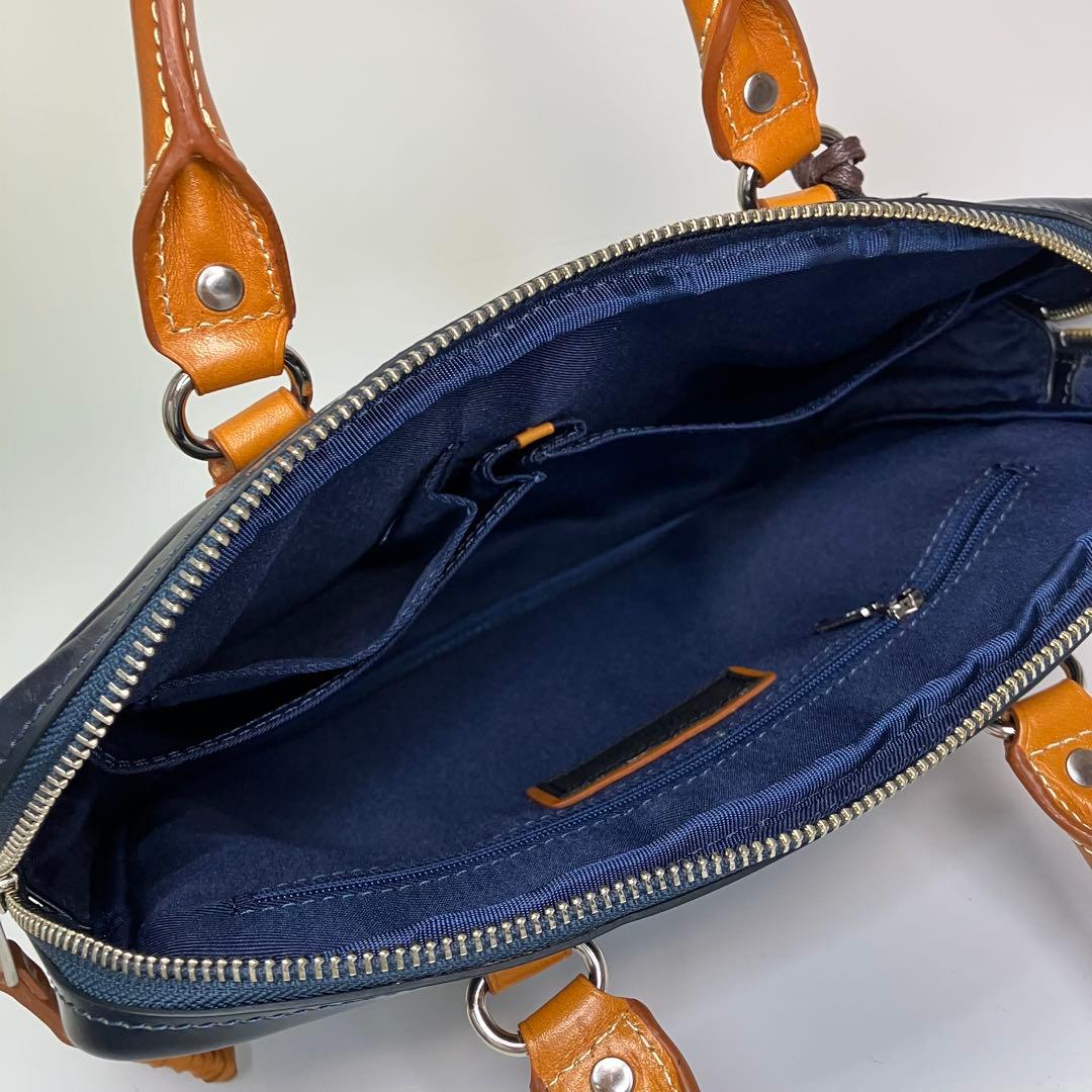 Kiefer neu キーファーノイ ミニブリーフクラッチ Ciao ネイビー