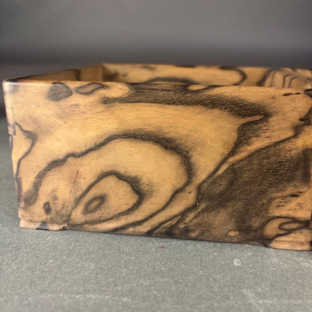 黒柿　煙草盆　２点