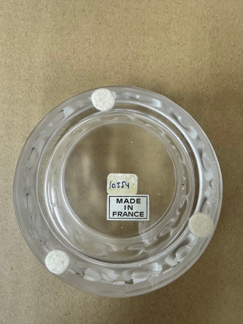 lalique WAKO 装飾的なガラスキャニスター