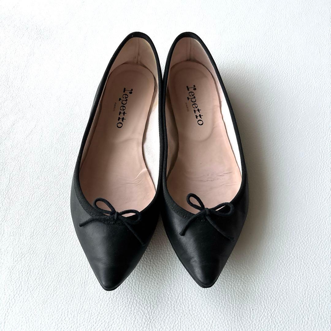 【Repetto/レペット】BrigitteBallerinas　黒　24.5