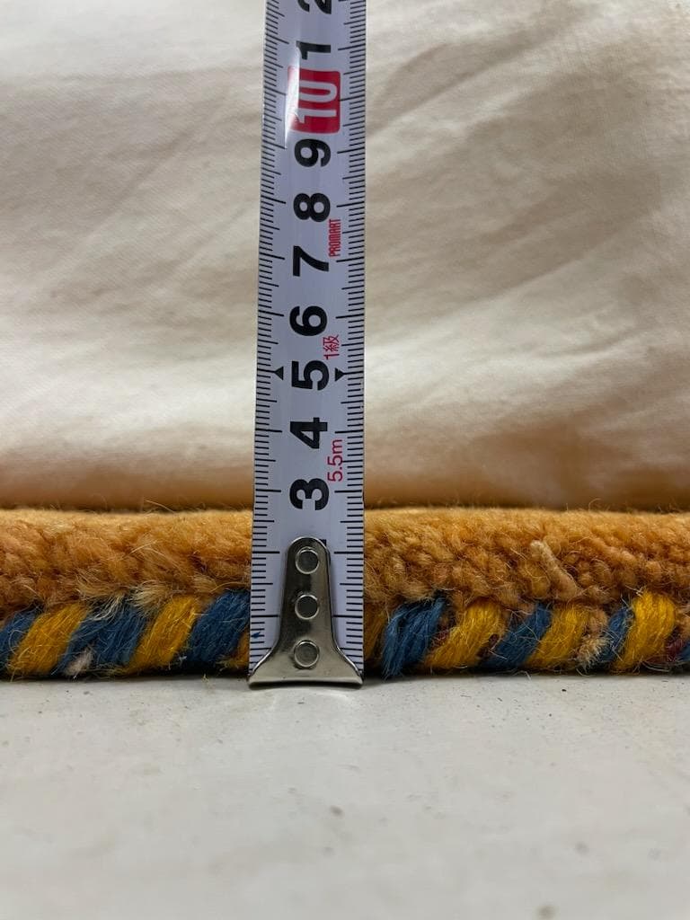 ギャベ イラン産 167×243 黄 K-30