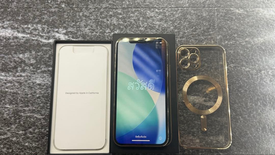 英*様 【美品】Apple iPhone 12 Pro 128GBゴールド 本体