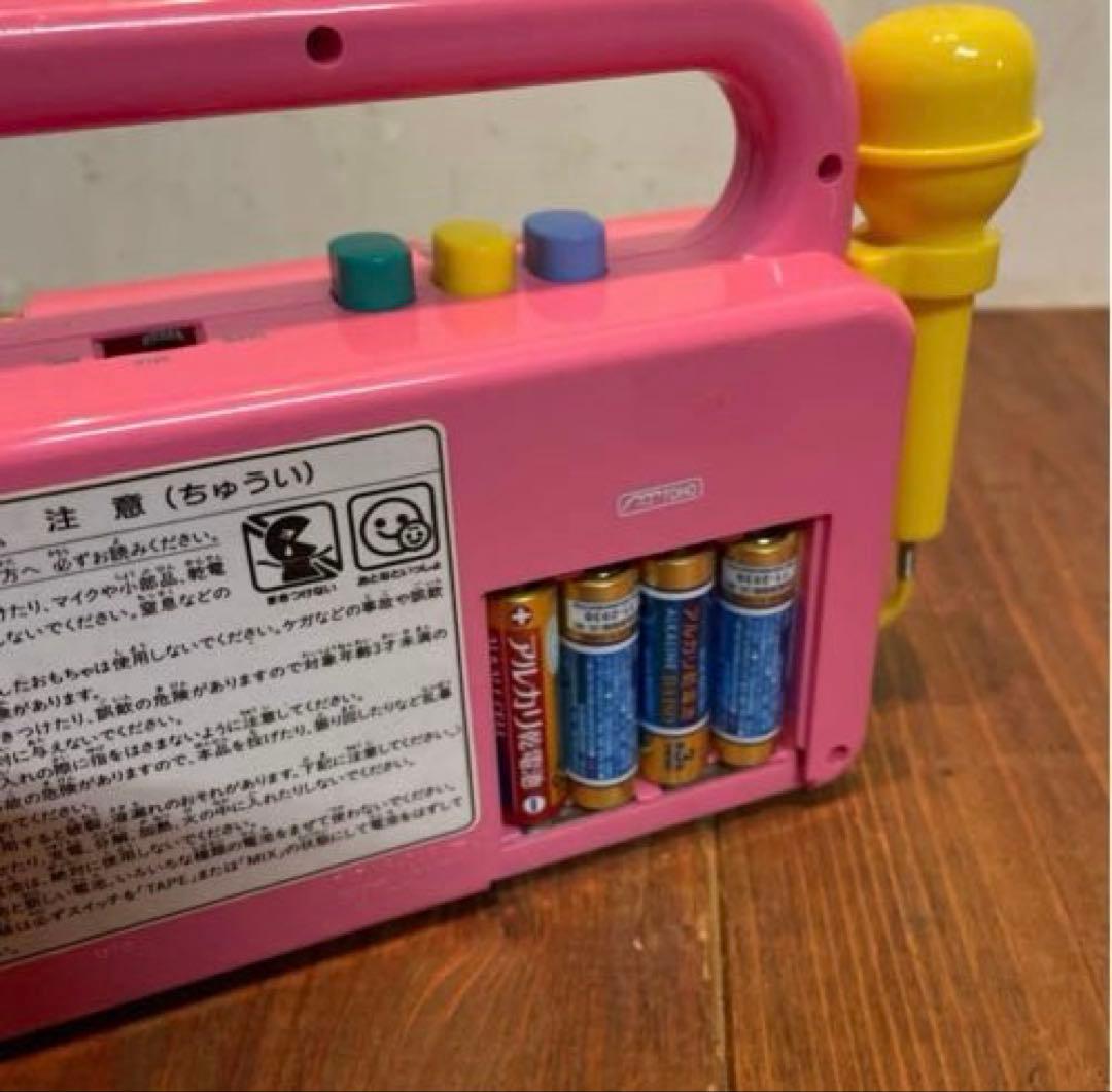 美品　希少　ハローキティ　ヴィンテージ　マイク付きカセットプレイヤー　廃盤