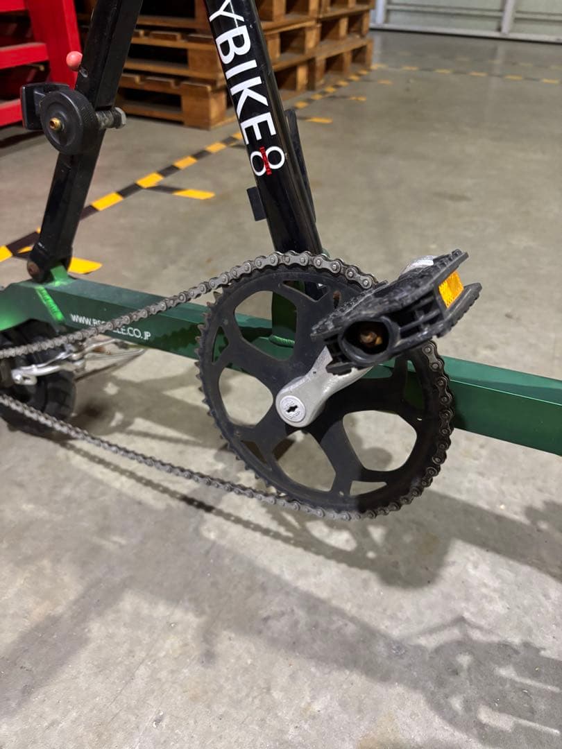 ブリヂストン　ハンディバイク8 折りたたみ自転車 ノーパンクタイヤ