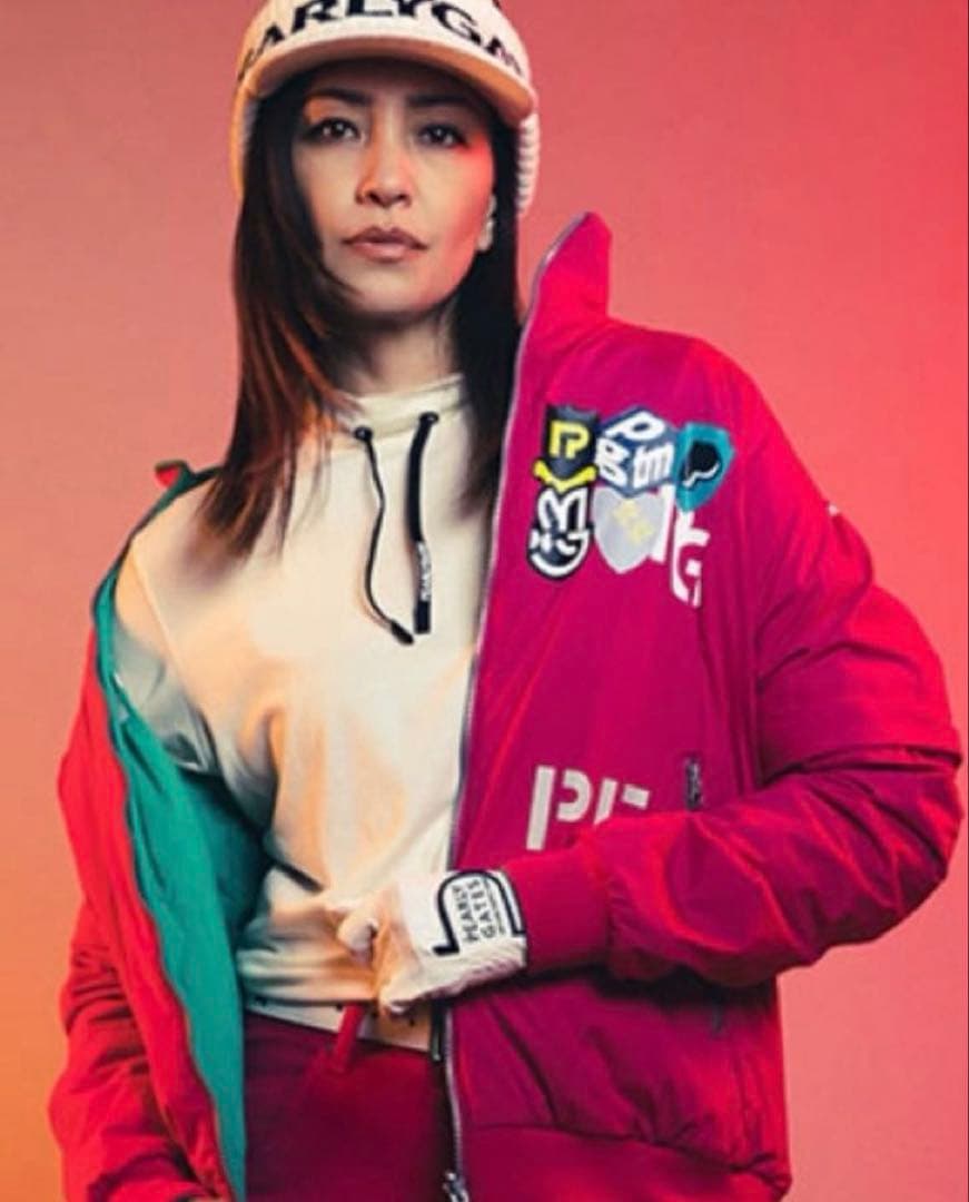 パーリーゲイツ　リバーシブルブルゾン