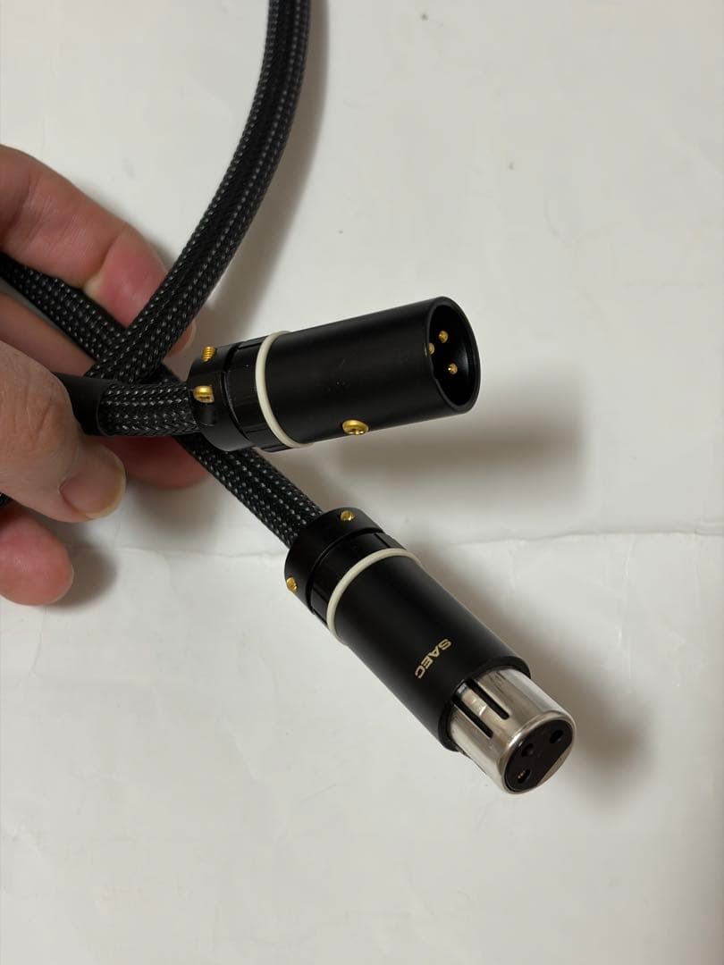 SAEC サエク XR-6000 1.2m　バランスケーブル　ペア　元箱あり