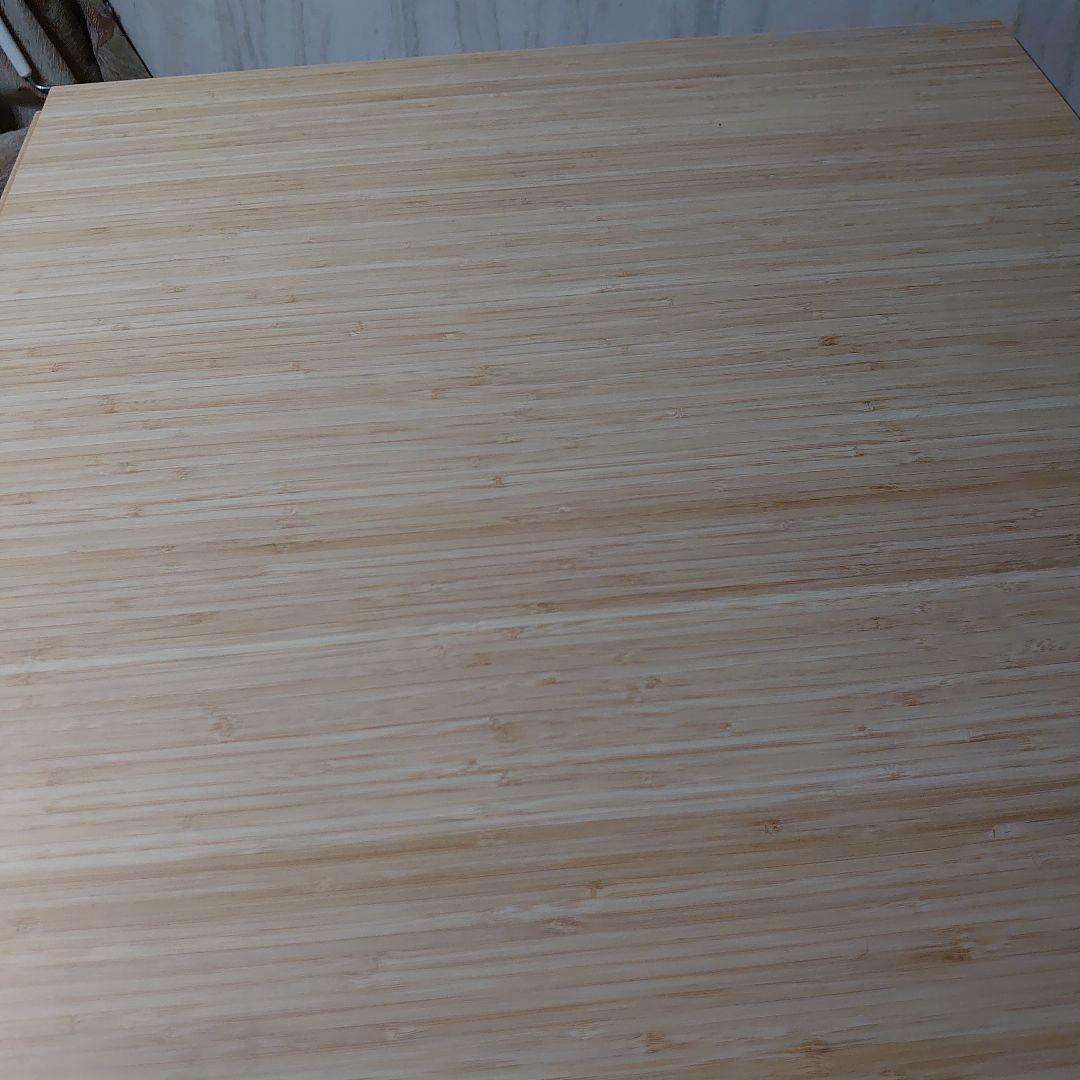 IKEA 折りたたみテーブル ナチュラル/ホワイト 竹