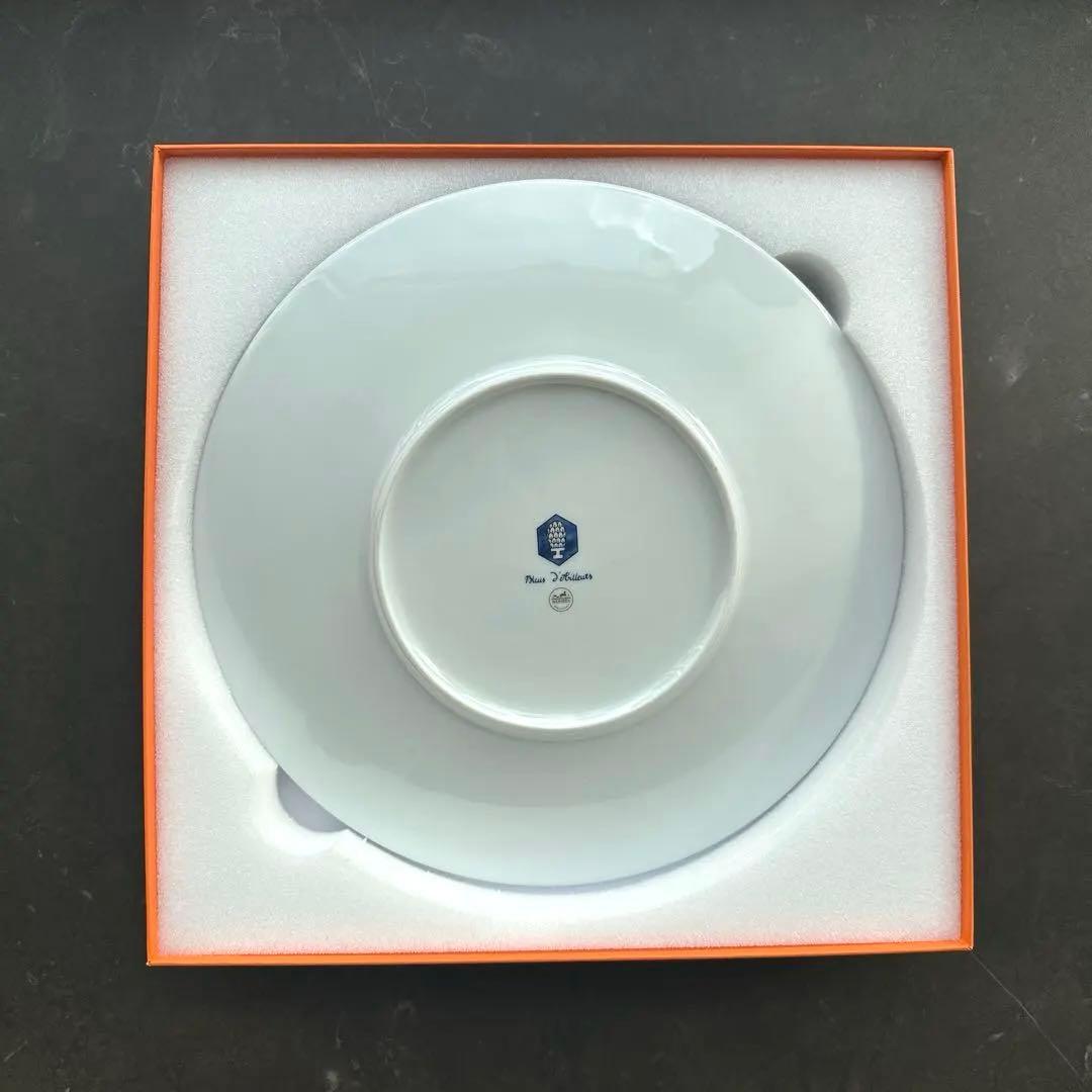 HERMES エルメス ブルーダイユール ディナープレート 約27cm