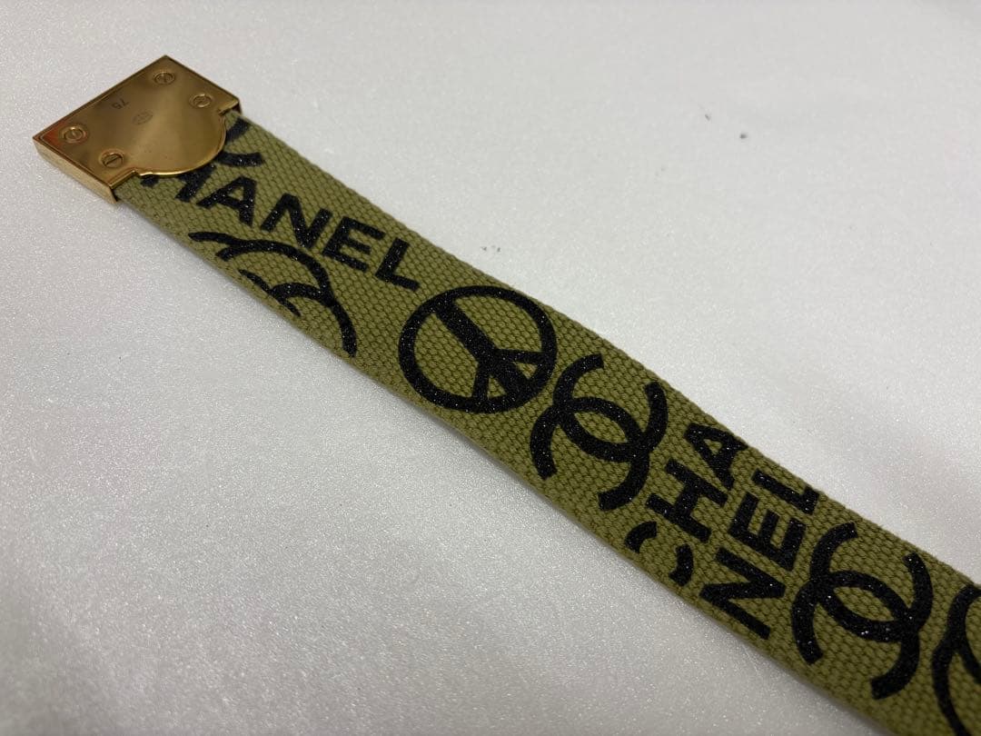 【レア美品】 CHANEL シャネル ベルト ヴィンテージ ゴールド金具