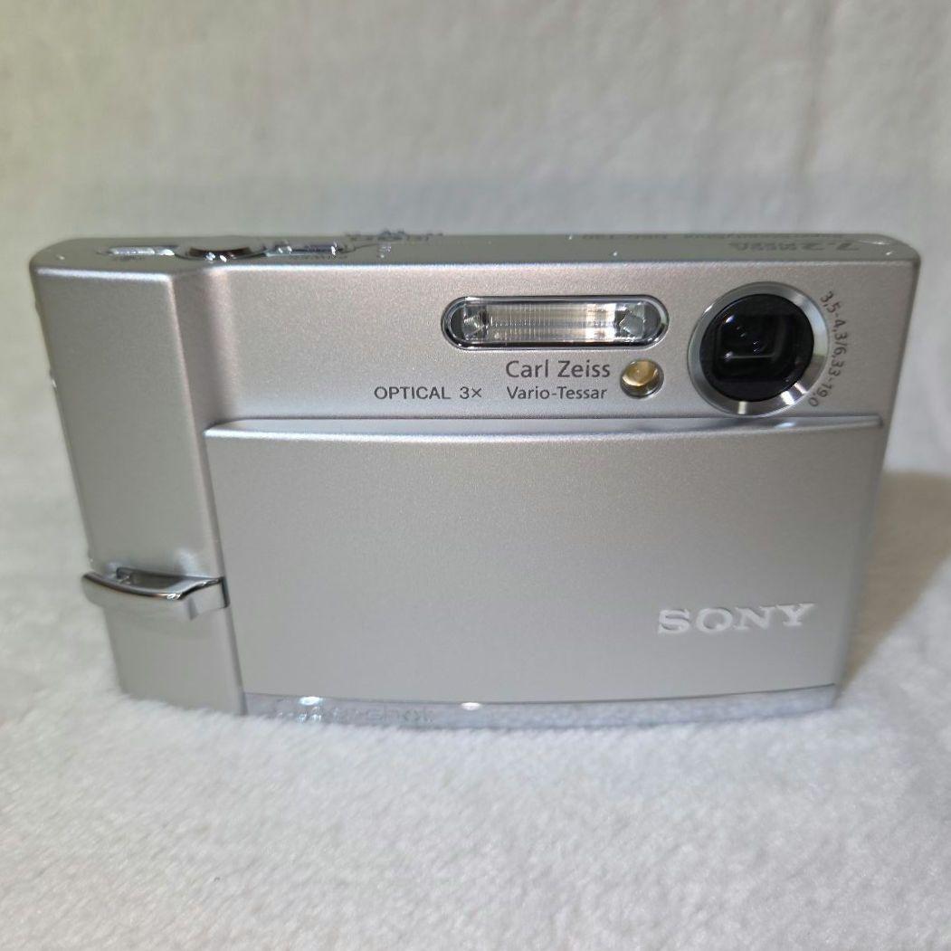 ソニー SONY Cyber-shot DSC-T30 デジカメ シルバー