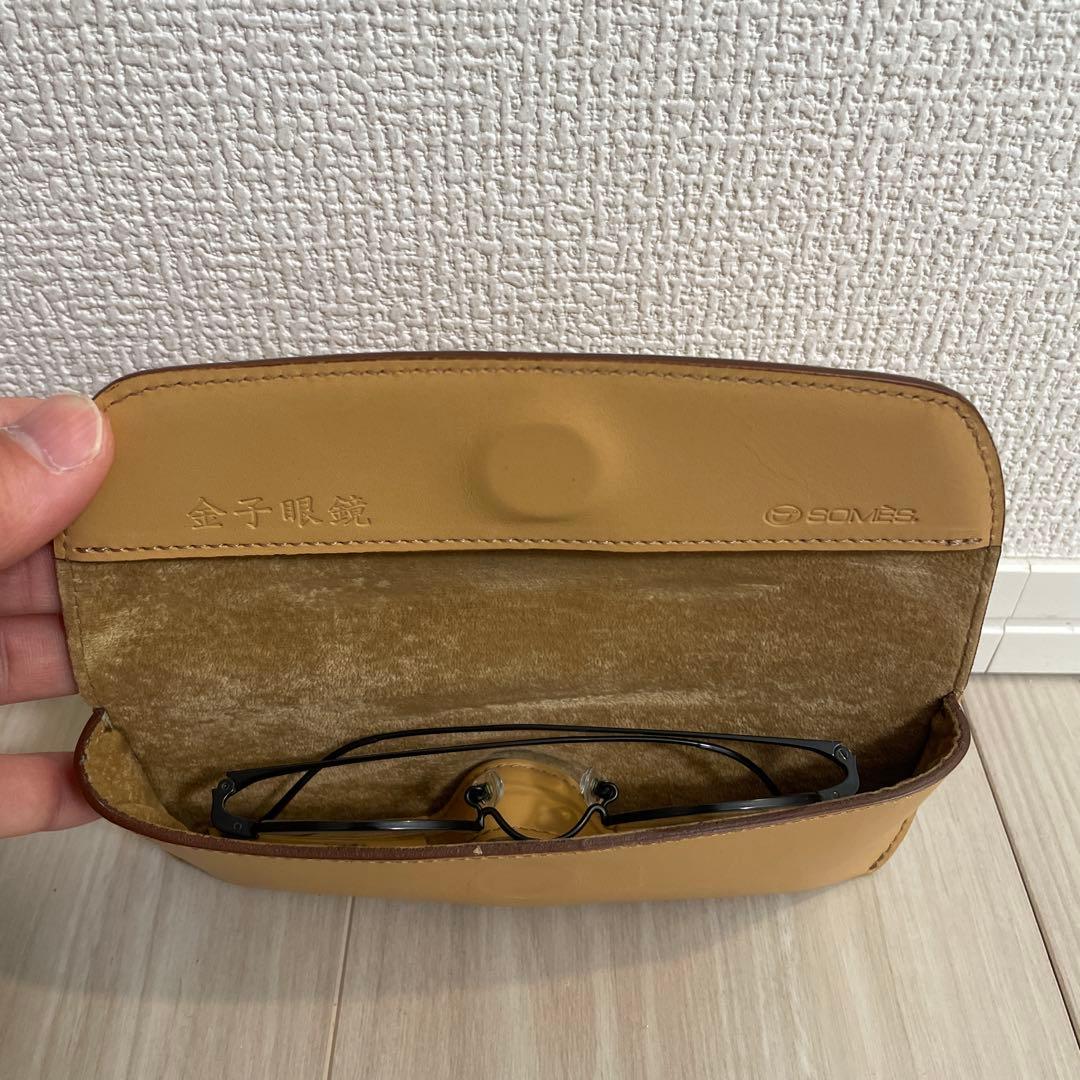 金子眼鏡　丸眼鏡　井戸多美男 作