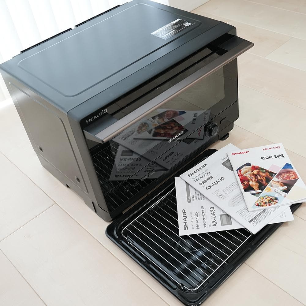 【美品】SHARP ウォーターオーブンヘルシオ AX-UA30-B