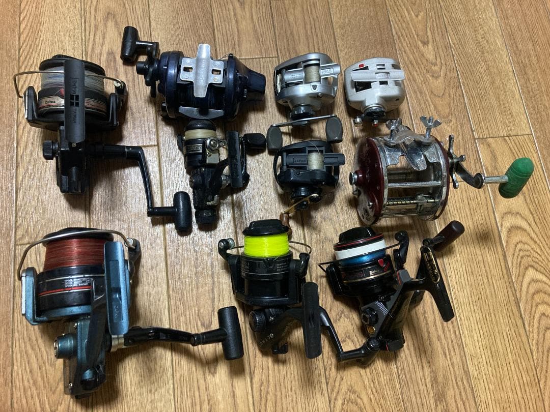 daiwa-RYOBI スピニングリール 10 個セット まとめ売り