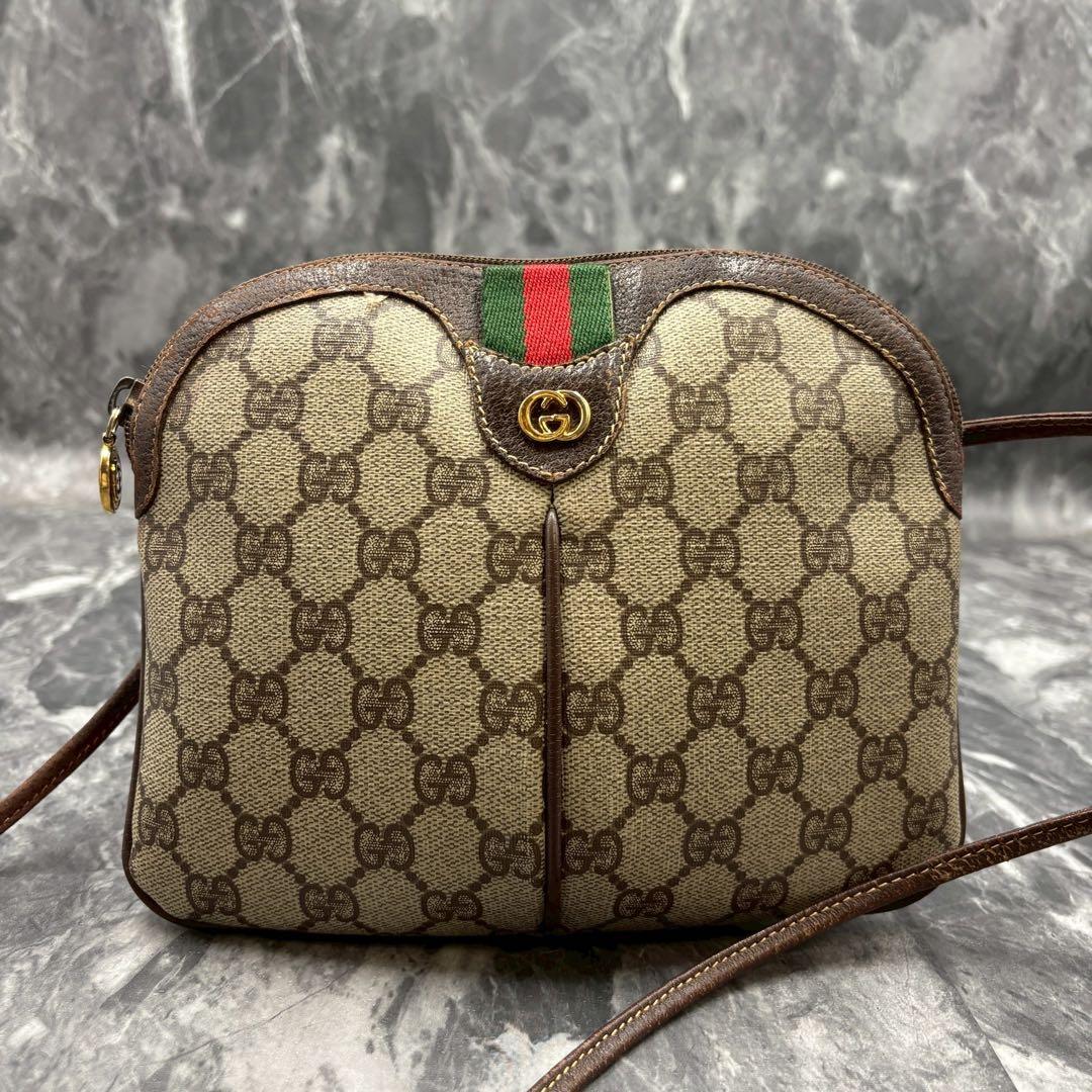 美品✨オールドグッチ　OLD GUCCI ショルダーバッグ