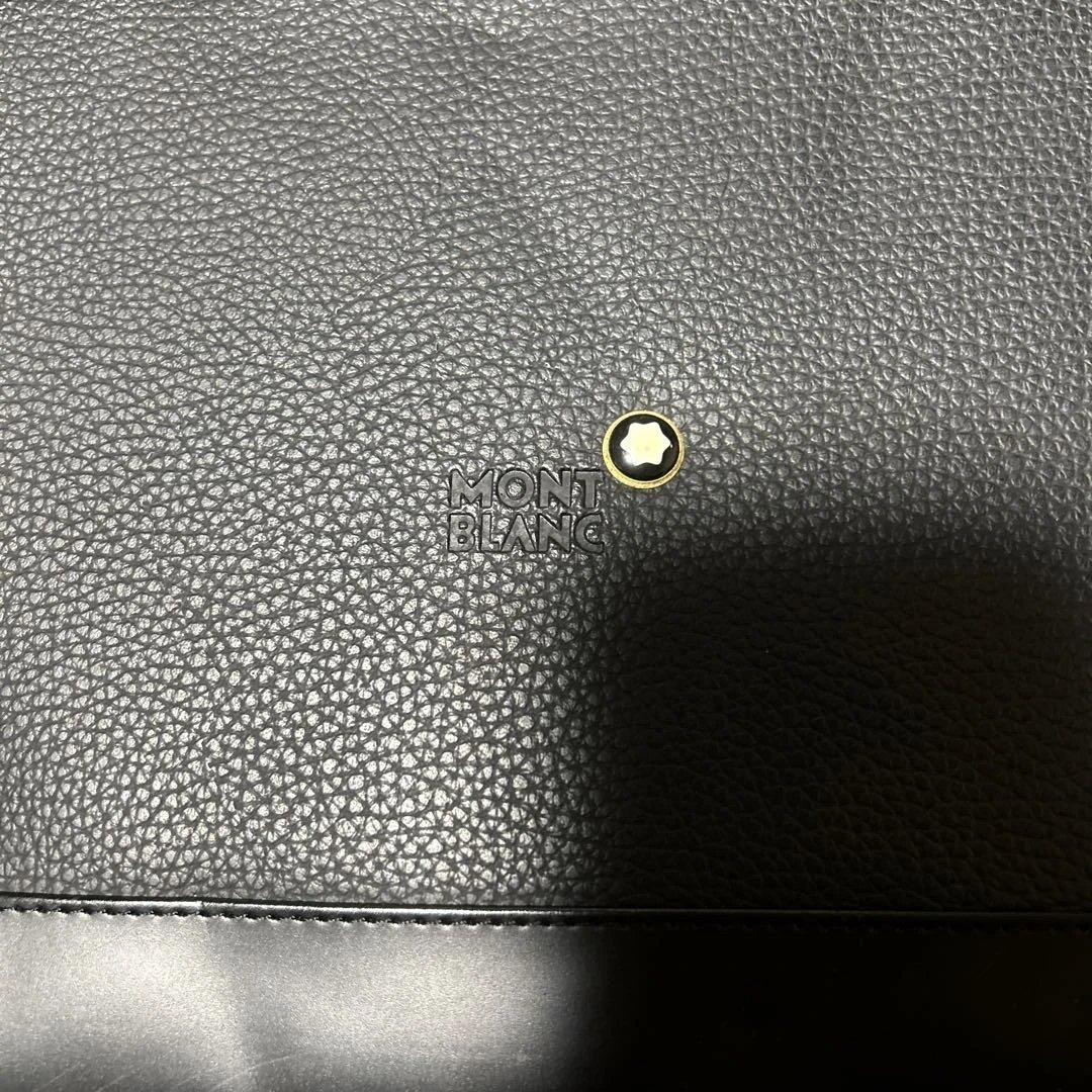 MONT BLANC ブラック ビジネスバッグ レザー