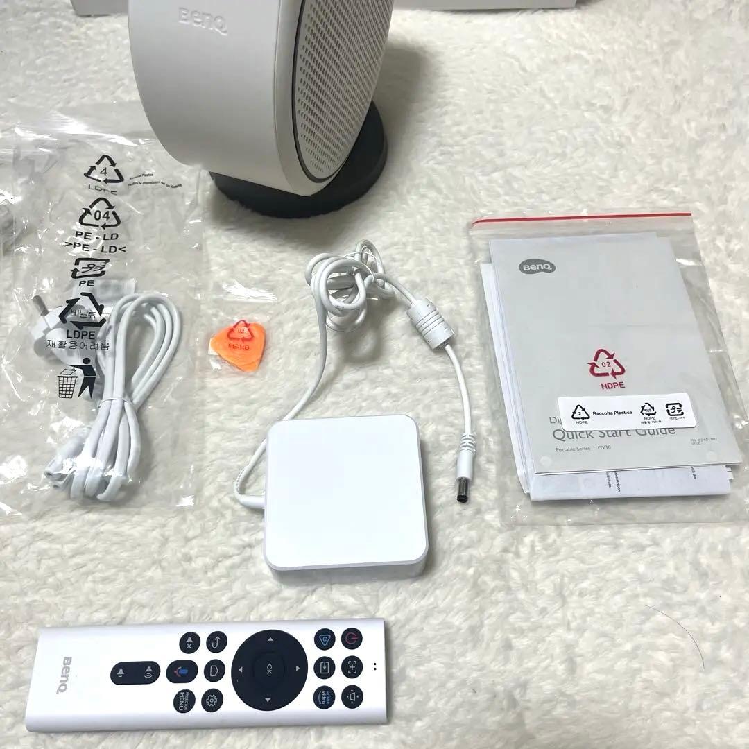 BenQ GV30 プロジェクター　動作確認済み、初期化済み