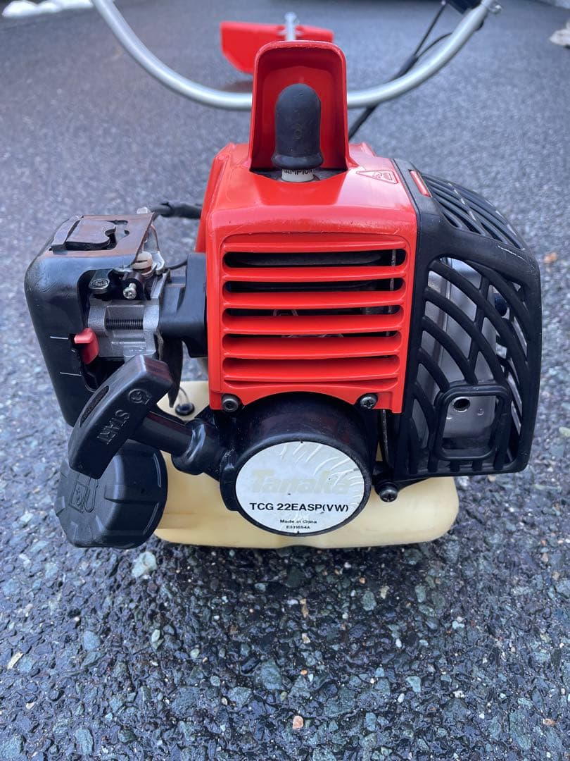 完全整備‼️ タナカ PCG 22EASP(VW)エンジン刈払機 草刈機 絶好調‼️