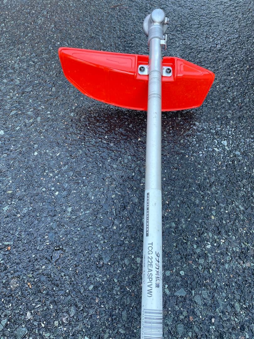 完全整備‼️ タナカ PCG 22EASP(VW)エンジン刈払機 草刈機 絶好調‼️