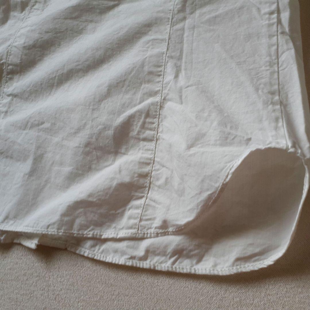 【未使用 タグ付き】 パーリーゲイツ　半袖 シャツ　レディース ゴルフウェア　白